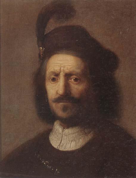 unknow artist Portrait of rembrandt s father,head and shoulers France oil painting art